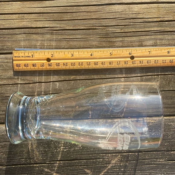 Bud Light Golden Wheat Themed Beer Drinking Glass 6.5" Tall ! - Picture 7 of 8